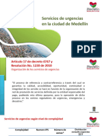 Presentación - Servicios de Urgencias en La Ciudad de Medellín, Carlos Diego Cardona, Secretaría de Salud de Medellín, 2014