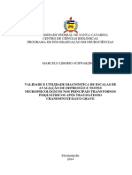 Validade e Utilidade de Escalas de Avaliaçãp de Depressão e Testes