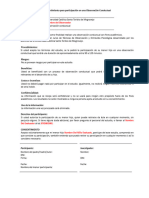 Modelo de Consentimiento - Observación Conductual