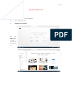 Creación y Avance de Portafolio en Wix