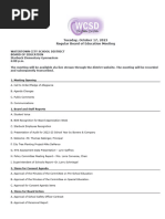 Watertown City School District Board of Education Agenda Oct. 17, 2023