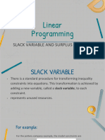 Linear Programming Part 3