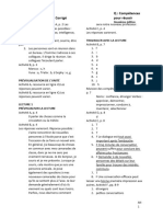 Lecture Et Écriture 3 Unité 1 Livre de L'élève Corrigé Q: Compétences Pour Réussir