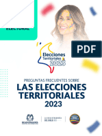 Preguntas Frecuentes Elecciones Territoriales 2023