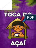 Cardapio Toca Do Açai Atualizada