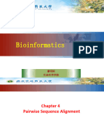 4 Pairwise Sequence Alignment