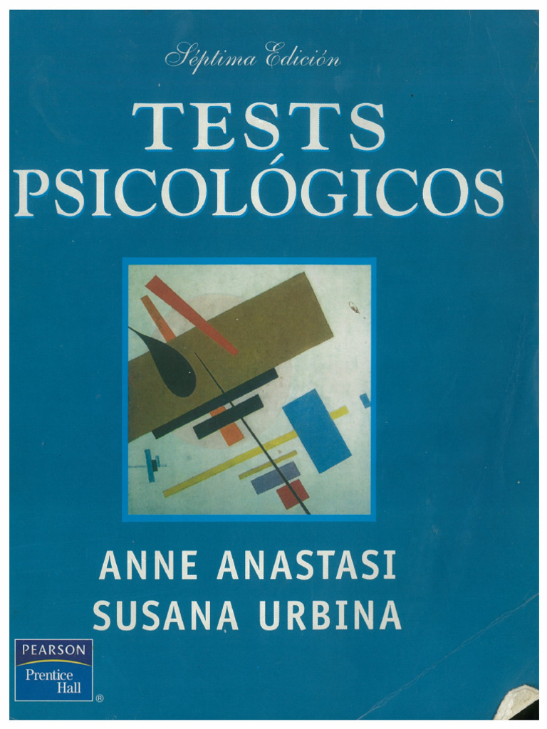 ANASTASI PSYCHOLOGICAL TESTING BOOK visual data 8