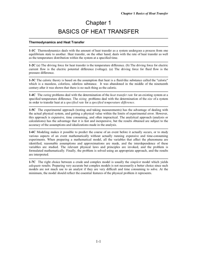 Heat Chap01 001 | PDF | Teaching Methods & Materials | Science ...