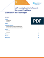 FINAL (SG) - PR 2 11 - 12 UNIT 9 - LESSON 1 - Revising and Finalizing Quantitative Research Paper