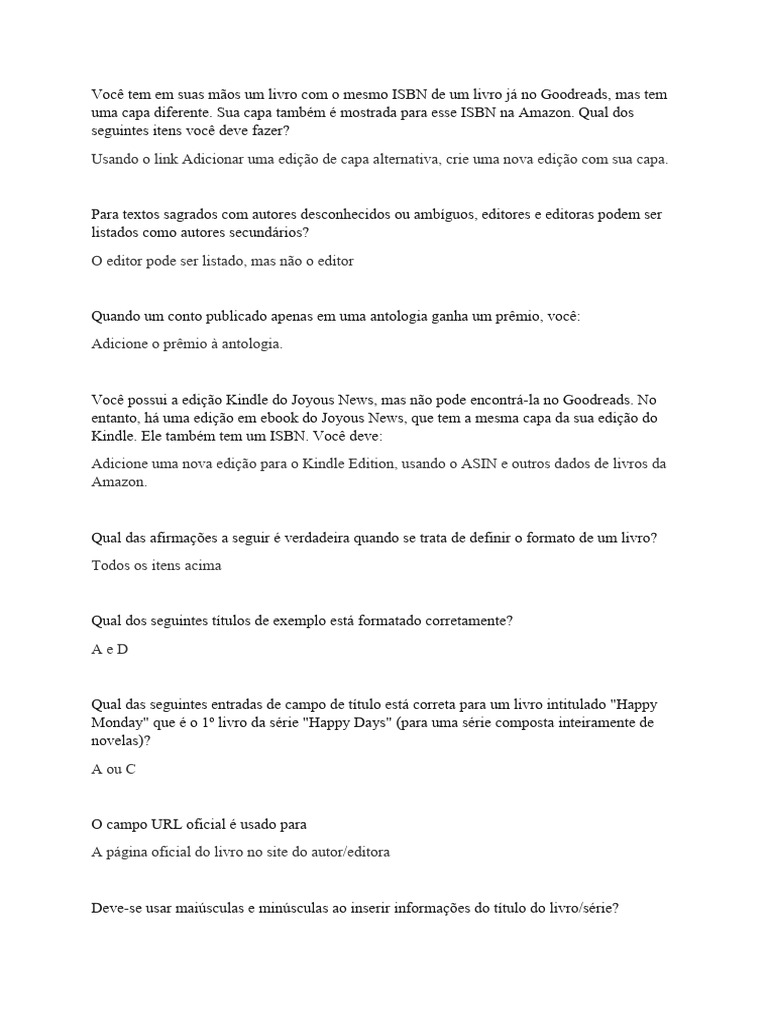 Boas Leituras | PDF | Livros