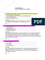 Pathophysiologische Testbank Kap. 2-4