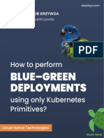 Blue-Green Deployments Using K8s Primitives