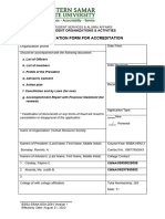 3 Application Form For Accreditation Written