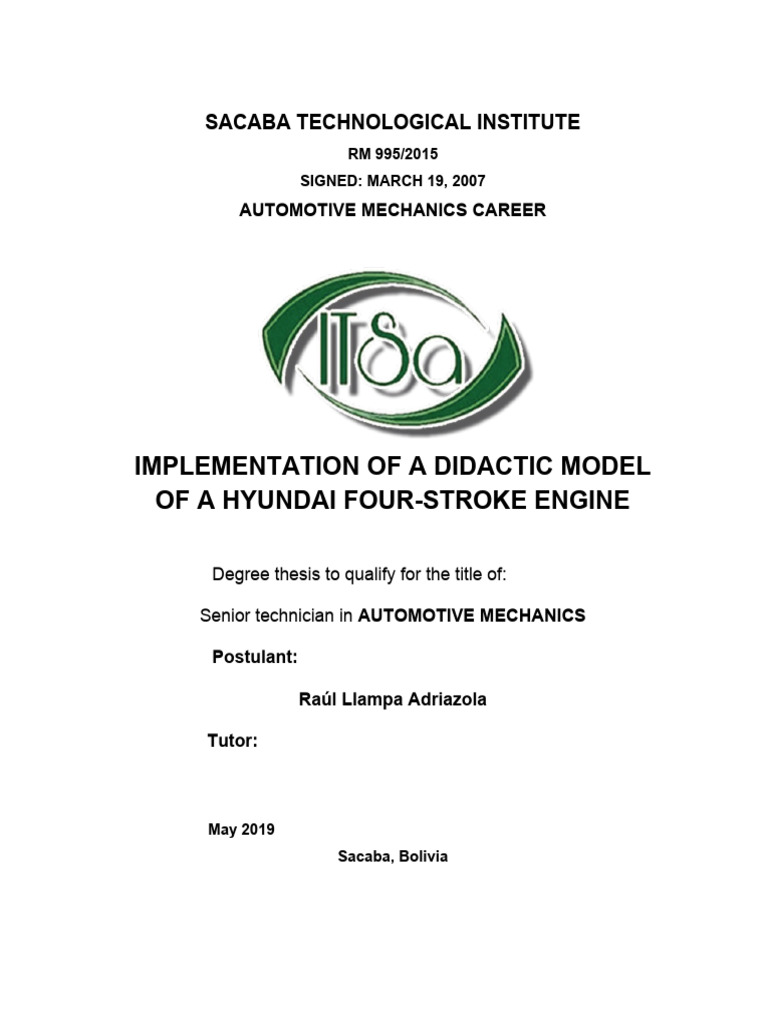 AUTOMOTIVE ENGINEERING PROJECT TOPICS visual data 7