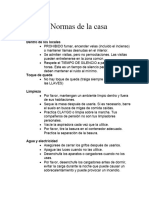 Reglas de La Pensión