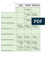 Horario General de San Fernando - 13 de Septiembre 2023