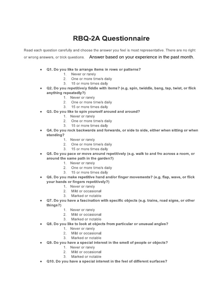 RBQ 2a | PDF