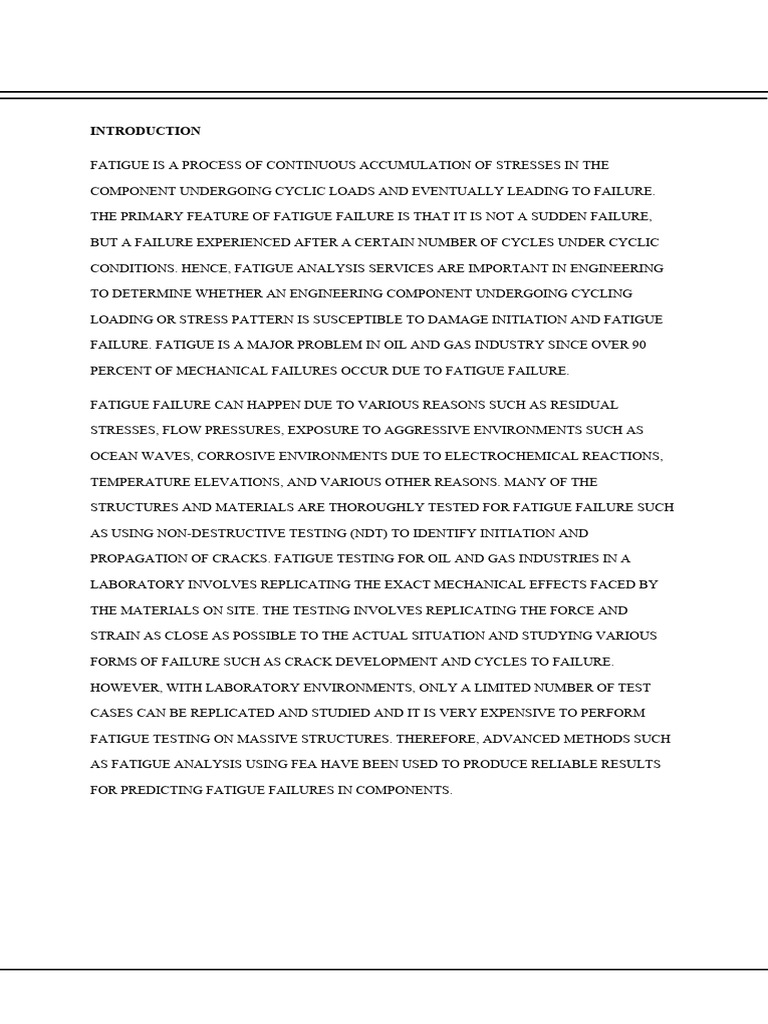 Fatigue Strength Pdf Fatigue Material Strength Of Materials