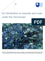 An Introduction To Minerals and Rocks Under The Microscope