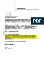 Examen Final de Première Tentative - Gestion de La Qualité