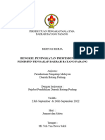 Kertas Kerja Bengkel Profesionalisme Pemimpin Pengakap SK 2