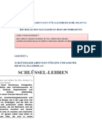 Schlüssellernkurs Für Direktoren Gelöst