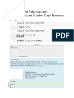 Administrasi Pelatihan Dan Pengembangan Sumber Daya Manusia