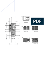 Planta, Corte, Elevaciones 1 en 100