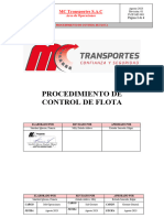 Procedimiento de Control de Flota