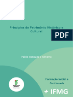 Menezes - Princípios Do Patrimônio Histórico e Cultural