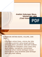 4. Analisis Hubungan Biaya, Volume dan Laba