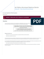 Diplomado Hacienda Séptima Edición - 3. Los Ingresos Municipales - Derechos