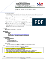 Plano de Aula de Inglês Do 9º Ano para o Terceiro Trimestre