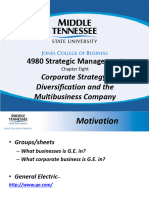 4890 CHPT 8, Corporate Strategy, Diversification