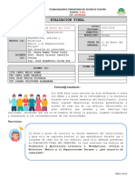 Evaluación Final Del Tercer Semestre