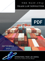 NLIU-ITLJ Trade Law Newsletter (September Edition)