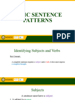 CHAPTER 2 A Basic Sentence Patterns