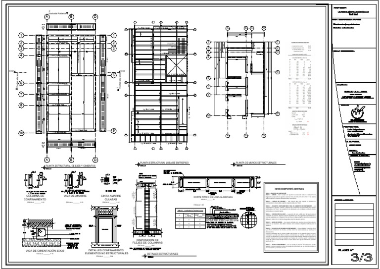 Est 01 Estructural Corregido | PDF | Ingeniero civil