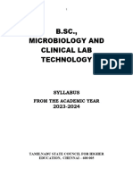 B.Sc. Microbiology and Clinical Lab Technology