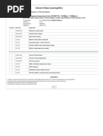 SOL Study Material Appointment