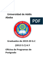 Posibles Graduados de La AAU de 2020 PDF