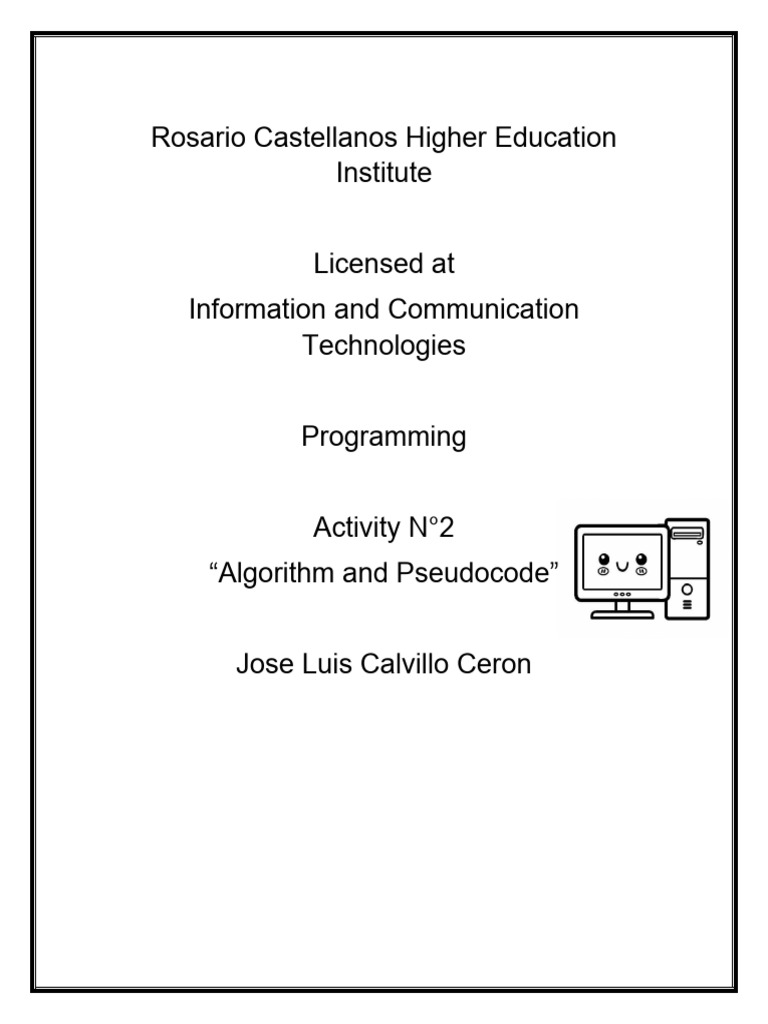 Pseudocode | PDF