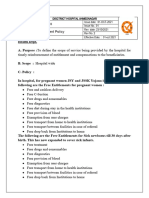 Reimbursement Policy DH AHMEDNAGAR