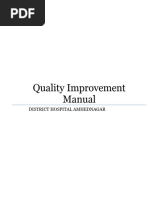 Qaulity Improvement Manual DH AHMEDNAGAR