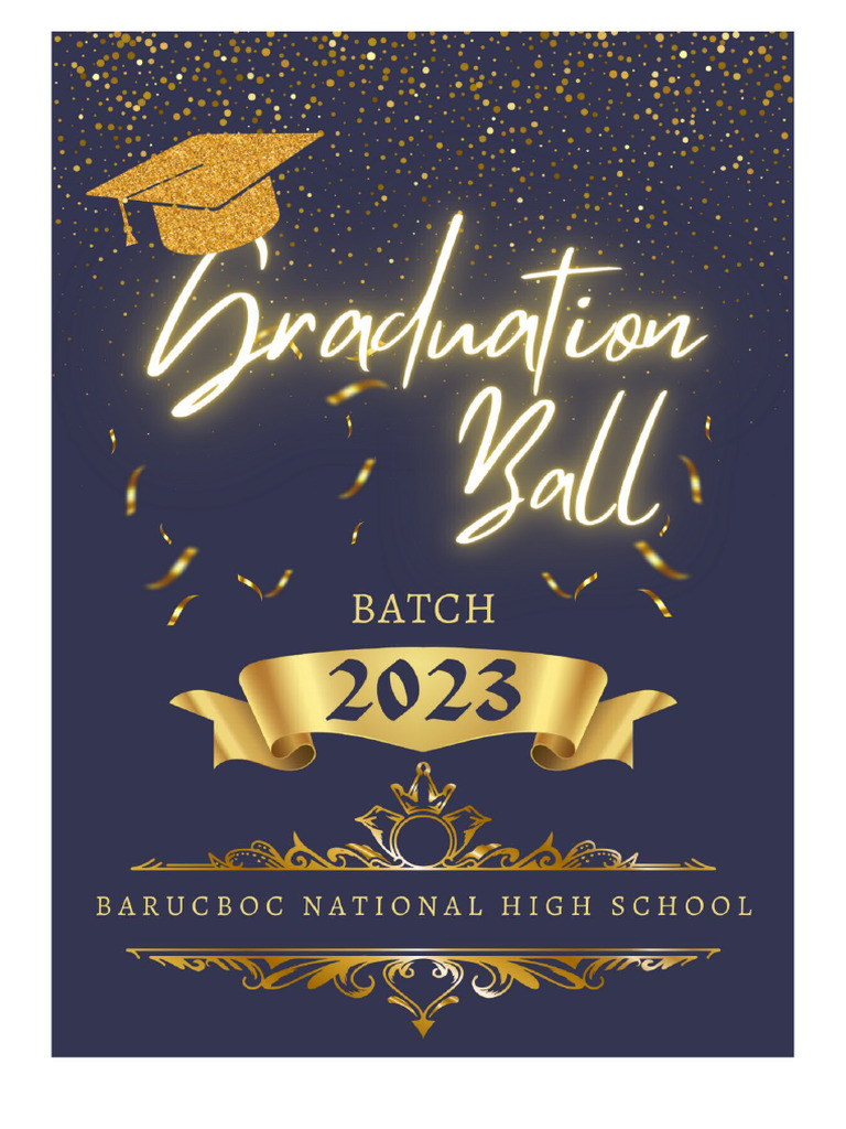 Graduation Ball Program PDF