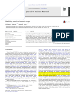 Paper 3 - Martin, WC Lueg, JE 2013, Modeling Word-Of-Mouth Usage