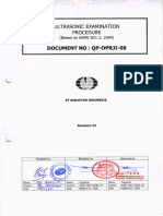 2-QPOPRJI08-ULTRASONIC EXAMINATION PROCEDURE (Based On ASME B31.3, 2004)