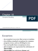 Chap10 - Exception Handling