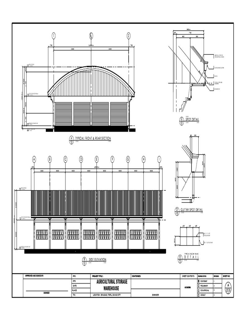 Warehouse | PDF | Truss | Mechanical Engineering