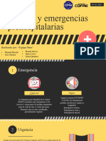 Emergencia y Desastres